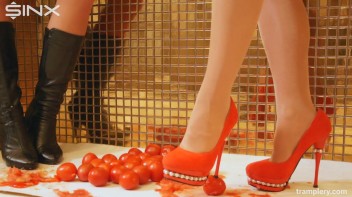 Hotties Stiletto Trampling Fetish - Cam 2 Screencap 22 on www.sinx.com