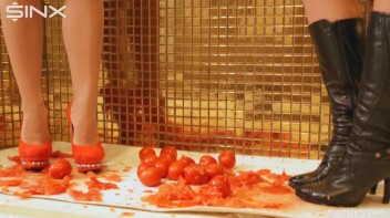 Hotties Stiletto Trampling Fetish - Cam 2 Screencap 49 on www.sinx.com