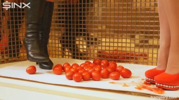 Hotties Stiletto Trampling Fetish - Cam 2 Screencap 7 on www.sinx.com