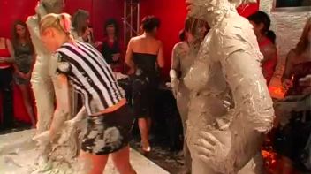 Messy Ass Mud Wrestling! Screencap 93 on www.sinx.com