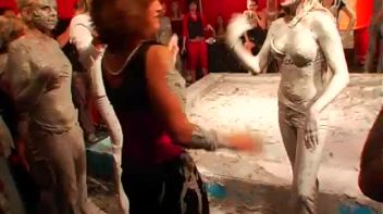 Messy Ass Mud Wrestling! Screencap 102 on www.sinx.com
