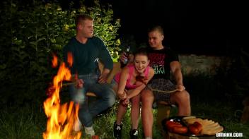 Grilling Up A Hearty Serving Of Bisex! Screencap 2 on www.sinx.com