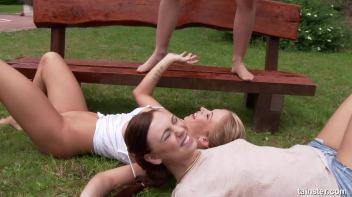 Three sexy lesbians pissing in action Screencap 50 on www.sinx.com