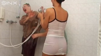 Gorgeous Babes Get Wet In Water Fight Screencap 38 on www.sinx.com