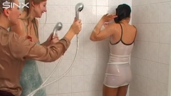 Gorgeous Babes Get Wet In Water Fight Screencap 47 on www.sinx.com