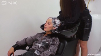 Messy Fun In The Hair Salon - Cam 1 Screencap 13 on www.sinx.com