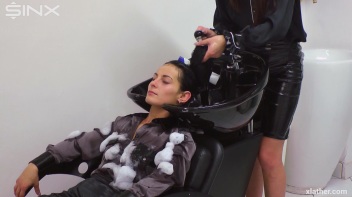 Messy Fun In The Hair Salon - Cam 1 Screencap 33 on www.sinx.com