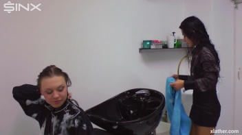 Messy Fun In The Hair Salon - Cam 1 Screencap 74 on www.sinx.com