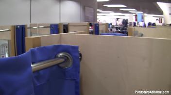 Changing Room Cocksucker Screencap 38 on www.sinx.com