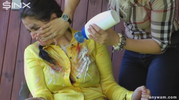 Bitchy Babes Get Covered In Makeup and Lotion - Cam 2 Screencap 34 on www.sinx.com