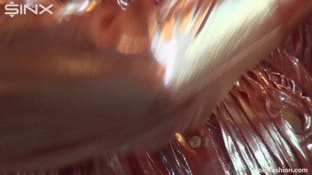 Leggy Brunette Rips Her Clothes Off Screencap 29 on www.sinx.com