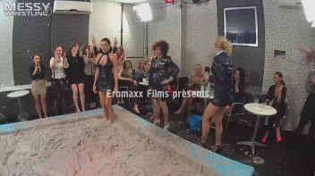 Messy Wrestling: Lost Footage Found! Leathered Up Mad Mud Throw-down! ! Action Cam Footage! Screencap 1 on www.sinx.com