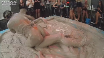 Messy Wrestling: Lost Footage Found! Leathered Up Mad Mud Throw-down! ! Action Cam Footage! Screencap 25 on www.sinx.com