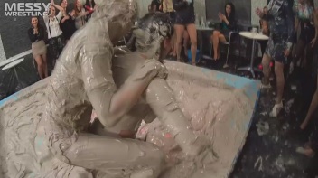 Messy Wrestling: Lost Footage Found! Leathered Up Mad Mud Throw-down! ! Action Cam Footage! Screencap 34 on www.sinx.com
