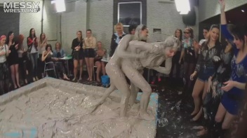 Messy Wrestling: Lost Footage Found! Leathered Up Mad Mud Throw-down! ! Action Cam Footage! Screencap 40 on www.sinx.com
