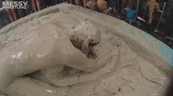 Messy Wrestling: Lost Footage Found! Leathered Up Mad Mud Throw-down! ! Action Cam Footage! Screencap 45 on www.sinx.com