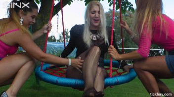 Blonde Babe Is Tickle Attacked Screencap 32 on www.sinx.com