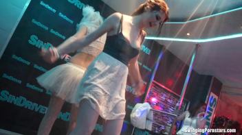 Bridal Fuck Wars Part 4 - Shower Cam Screencap 6 on www.sinx.com