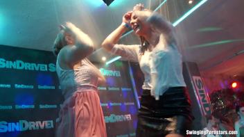 Bridal Fuck Wars Part 4 - Shower Cam Screencap 47 on www.sinx.com