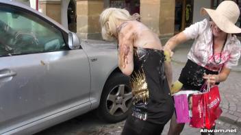 Mess Battle In the Main Square Screencap 26 on www.sinx.com
