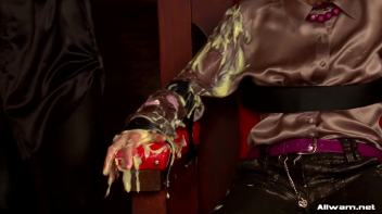 Wet and Messy Domination Screencap 13 on www.sinx.com