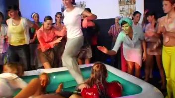 Mega Oil Fight Covers Chicks Head To Toe Screencap 25 on www.sinx.com