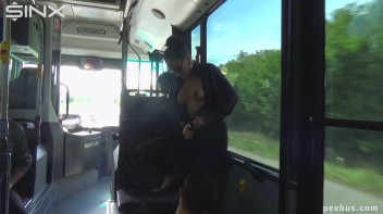 Sporty Stud Pisses Over Girl On The Bus Screencap 29 on www.sinx.com