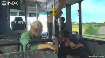 Sporty Stud Pisses Over Girl On The Bus Screencap 48 on www.sinx.com