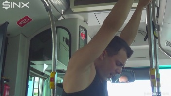 Sporty Stud Pisses Over Girl On The Bus Screencap 50 on www.sinx.com
