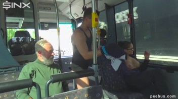 Sporty Stud Pisses Over Girl On The Bus Screencap 63 on www.sinx.com