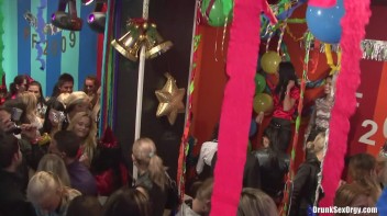 New Year's Sex Ball Part 1 - Cam 2 Screencap 5 on www.sinx.com