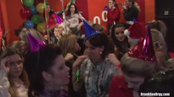 New Year's Sex Ball Part 1 - Cam 2 Screencap 3 on www.sinx.com