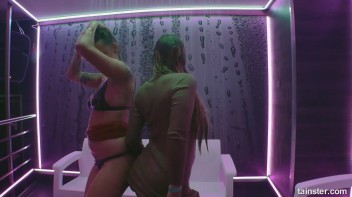 Titty Time In The Orgy Shower Screencap 17 on www.sinx.com