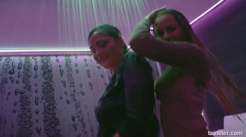 Titty Time In The Orgy Shower Screencap 2 on www.sinx.com