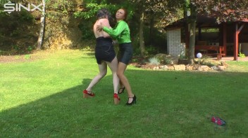 Busty Babe Gets Pissed On And Wrestles Screencap 30 on www.sinx.com