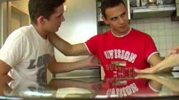 Spicy Bisex In The Kitchen Screencap 8 on www.sinx.com