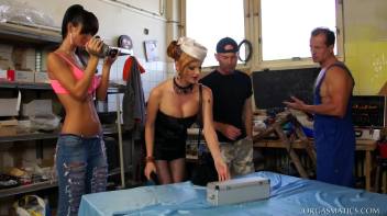 Tarra White Triple Teamed Orgasmatics Style Screencap 2 on www.sinx.com