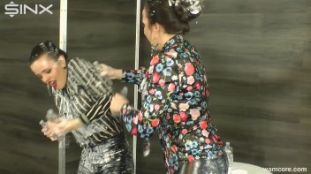 Messy rock paper scissors game with hotties Screencap 62 on www.sinx.com