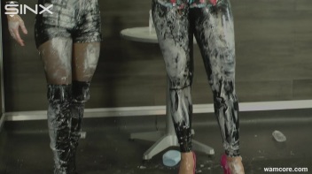 Messy rock paper scissors game with hotties Screencap 66 on www.sinx.com