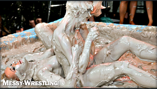 Latest deal - Messy Wrestling (Lost Footage Found): Badass Babes Throw Down Hard! 1/2 Price!!! Action Cam Footage!