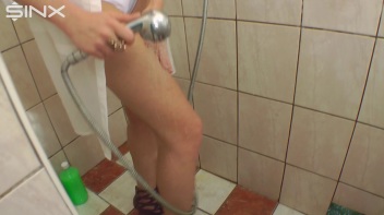 Gorgeous Big Tits Brunette Shower Fun Screencap 7 on www.sinx.com