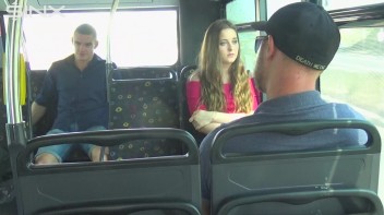 Naughty Schoolgirls Finger Each Other On The Bus Screencap 15 on www.sinx.com