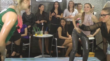 Messy Wrestling: Choke, Rip, Pull, And Slop The Hell Out Of Each Other! Screencap 13 on www.sinx.com