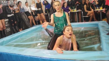 Messy Wrestling: Choke, Rip, Pull, And Slop The Hell Out Of Each Other! Screencap 16 on www.sinx.com