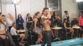 Messy Wrestling: Choke, Rip, Pull, And Slop The Hell Out Of Each Other! Screencap 36 on www.sinx.com