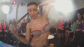 Messy Wrestling: Choke, Rip, Pull, And Slop The Hell Out Of Each Other! Screencap 51 on www.sinx.com