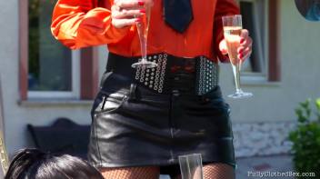 High Society Champagne Loving Lesbos Screencap 6 on www.sinx.com