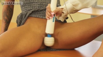 Titty Trio Puts Magic Wand To Work Screencap 16 on www.sinx.com
