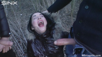 Deepthroating And Dual Dick Sucking Queen Screencap 43 on www.sinx.com