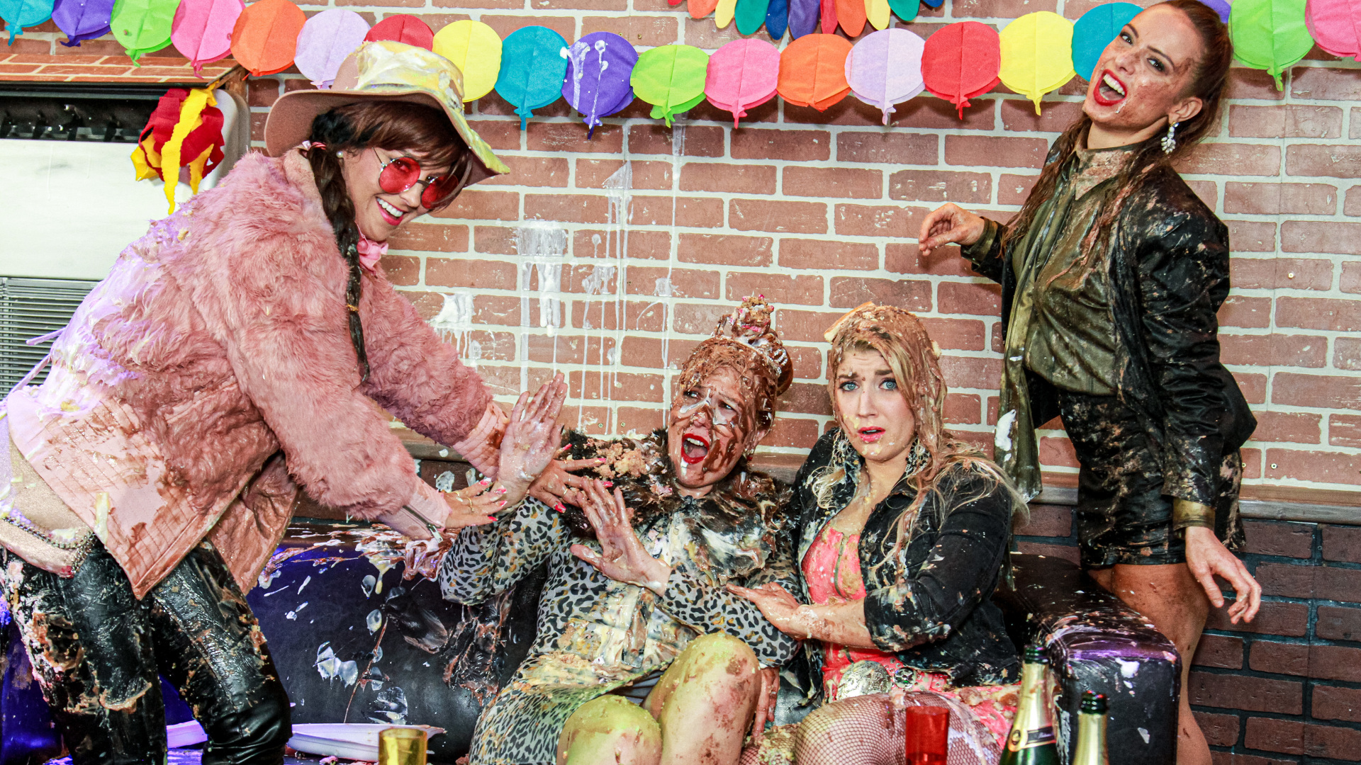 Cream Flans Make The Party Even Messier! on www.sinx.com